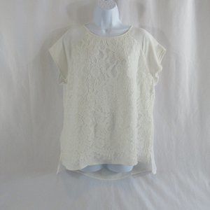 Women's short sleeved pullover blouse